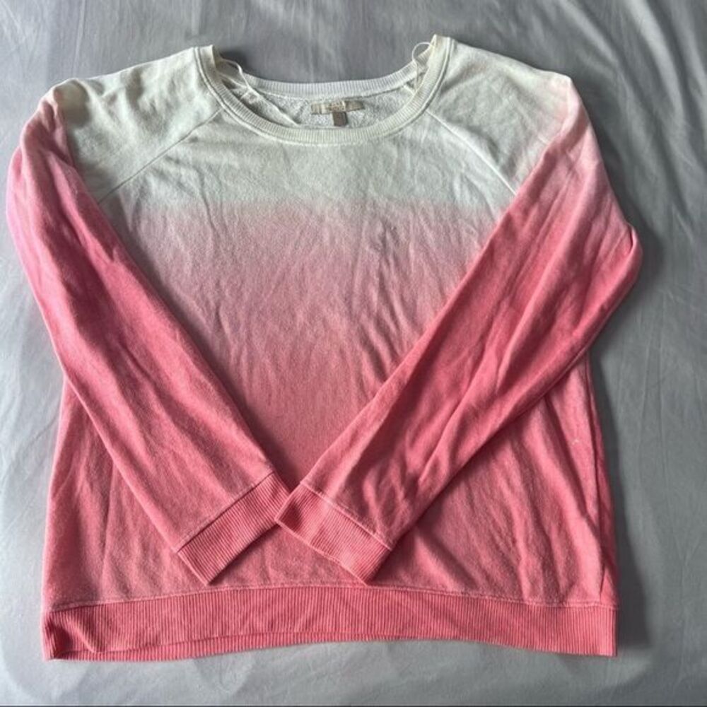 Zara gradient ombre long sleeve sweater